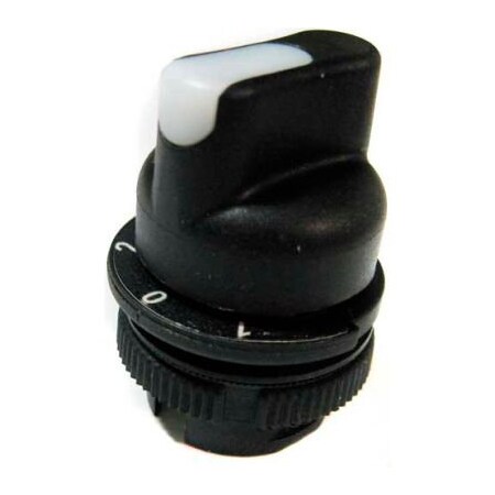 Springer Controls Co T.E.R., PRSL1858BI Transparent 1/0/2 Maint. Position Selector Switch, Use w/ MIKE & VICTOR Pendants PRSL1858BI